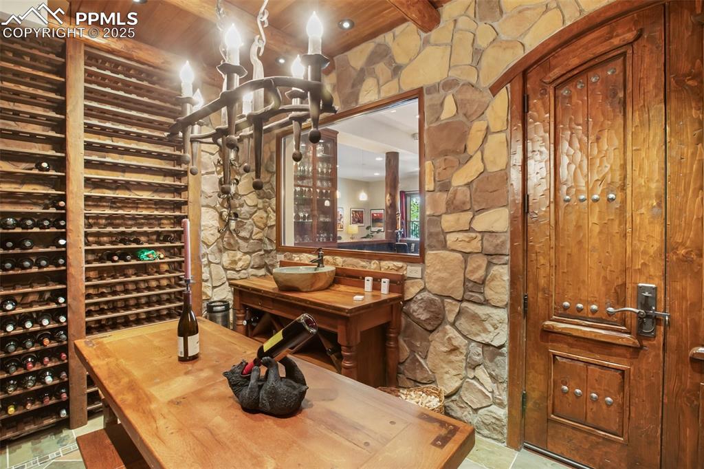 Image 35 of 50: 2000 bottle wine cellar