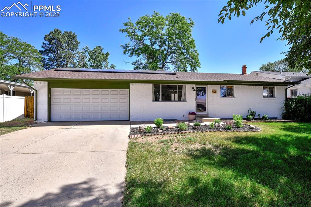 Caption: Front of Structure