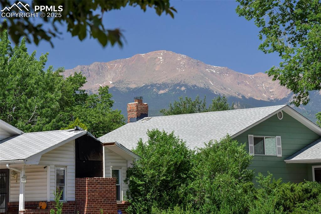 Image 33 of 35: Pike Peak Views from the Holland Park neighborhood