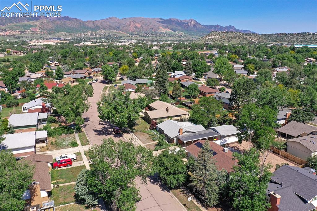 Image 34 of 35: Gorgeous mountain backdrop!