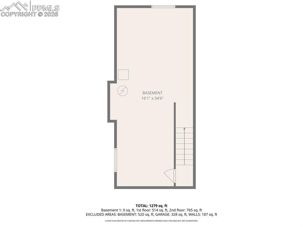 Image 46 of 46: Unfinished Basement