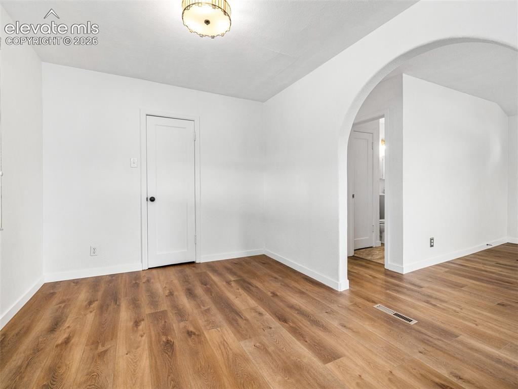 Image 17 of 37: Large dining room that could be a combo office space