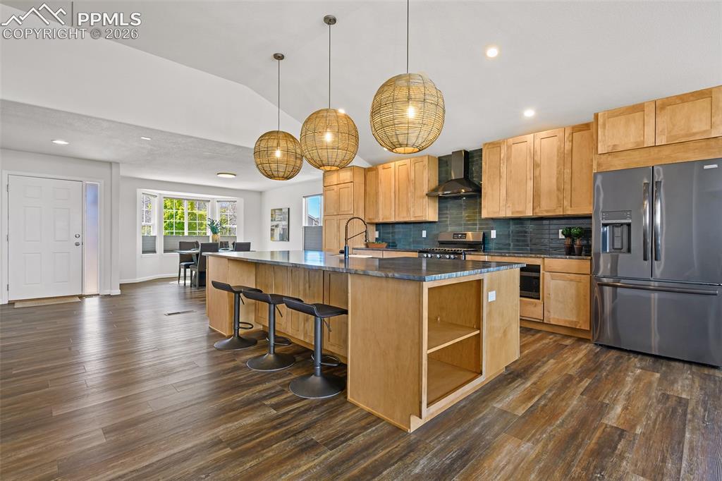 Image 5 of 48: Updated kitchen, flooring, and light fixtures