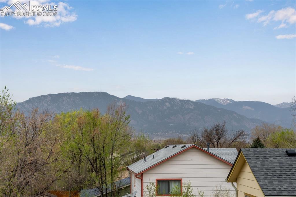 Image 6 of 34: Mountain view from bedroom