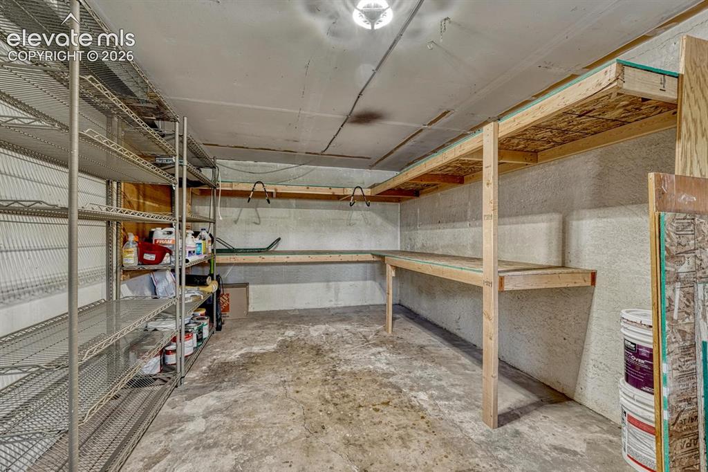 Image 39 of 50: Includes custom wood shelving