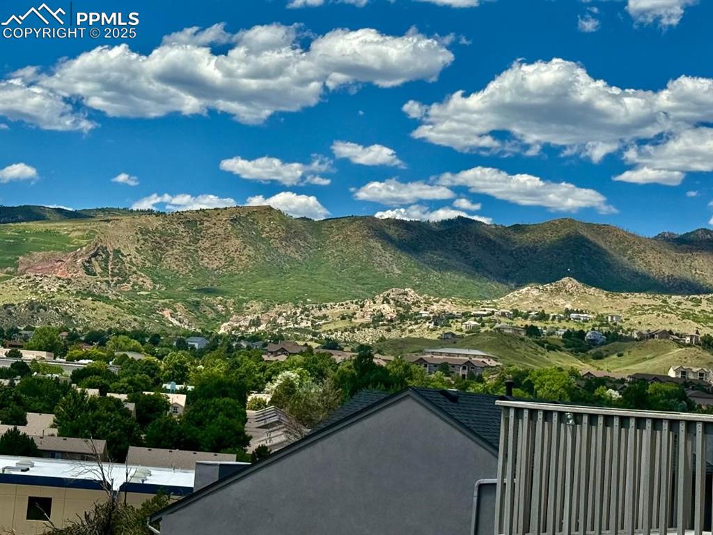 Image 15 of 21: Mountain view from deck