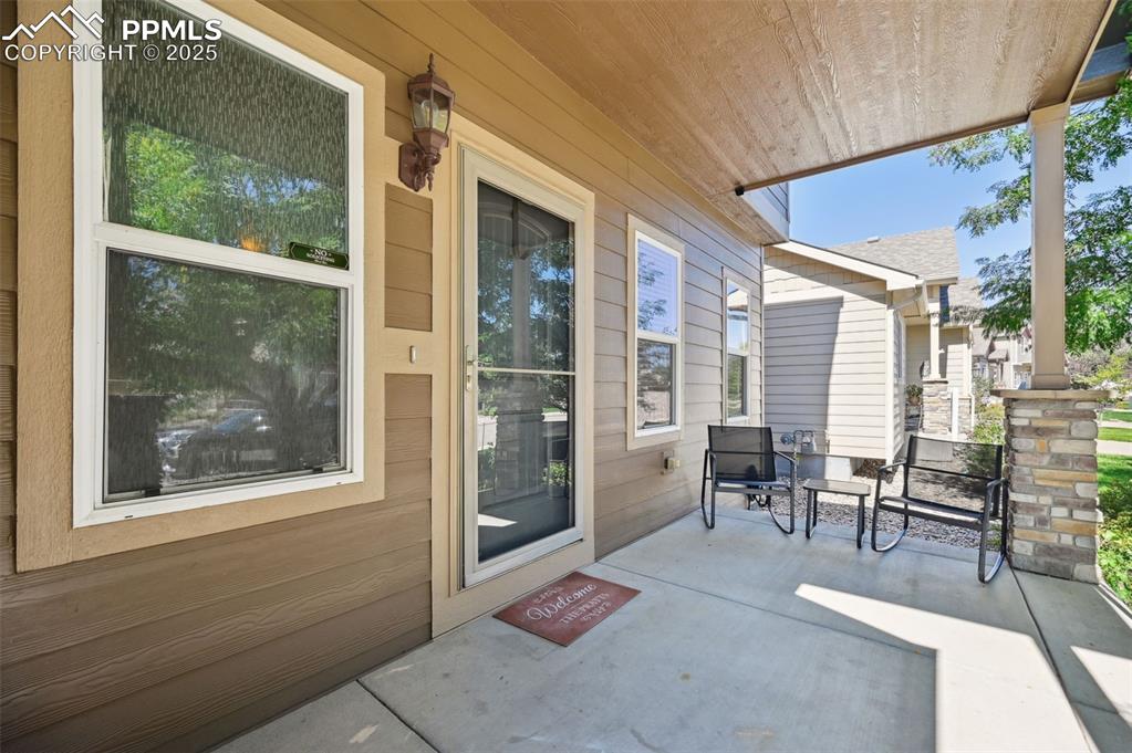 Image 40 of 40: View of covered porch