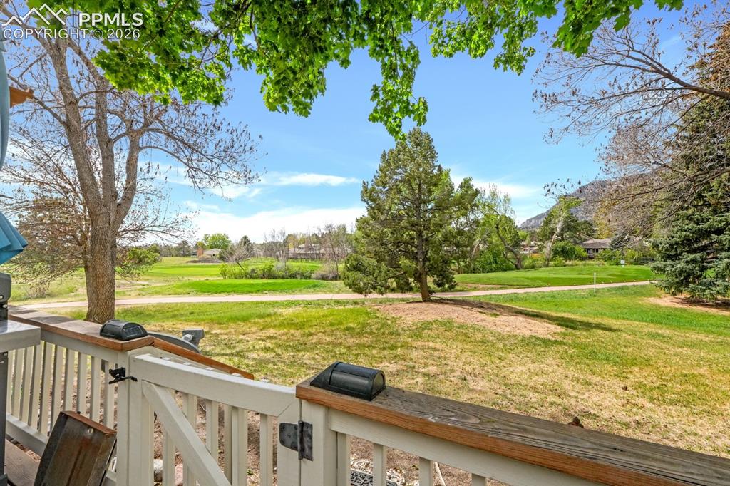 Image 5 of 42: Deck with golf course view