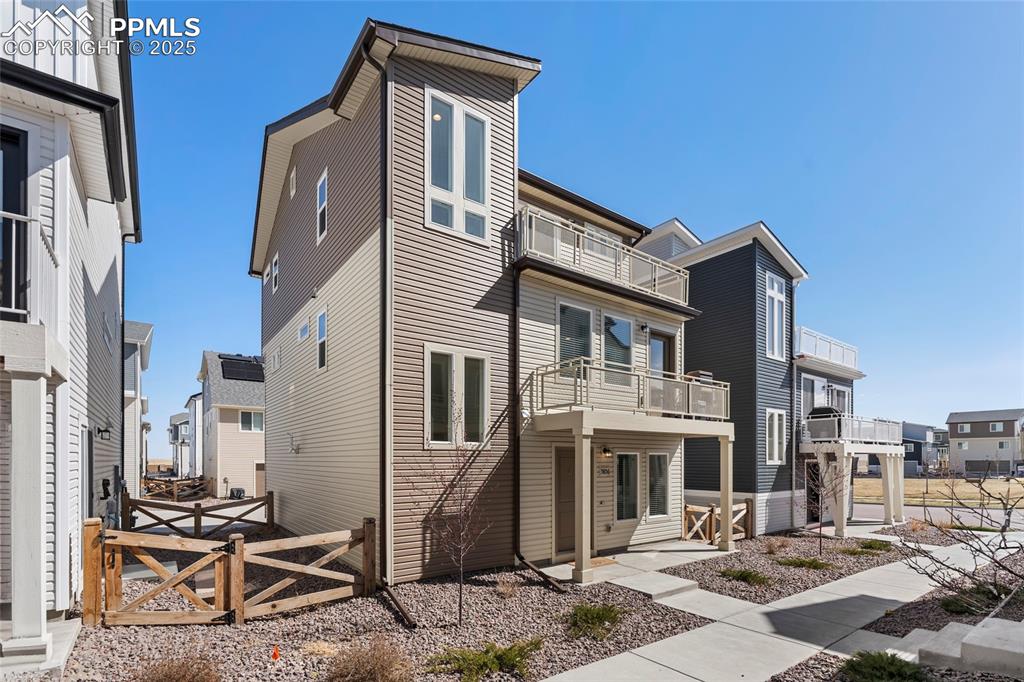 Caption: Front of Structure