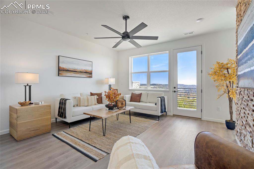 Image 3 of 50: City views from walkout deck!