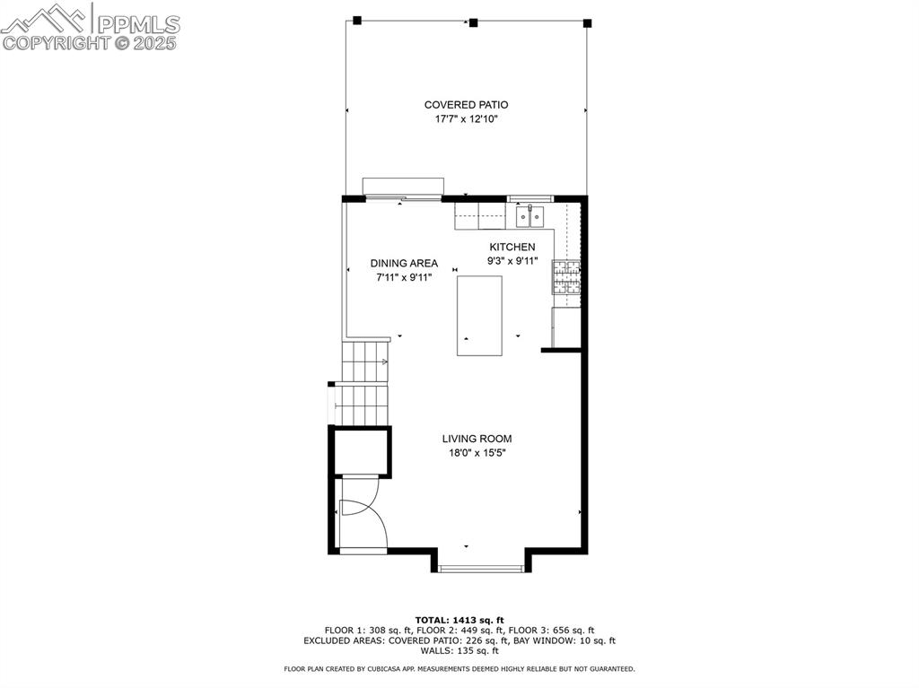 Image 29 of 31: Main level -measurements approximant