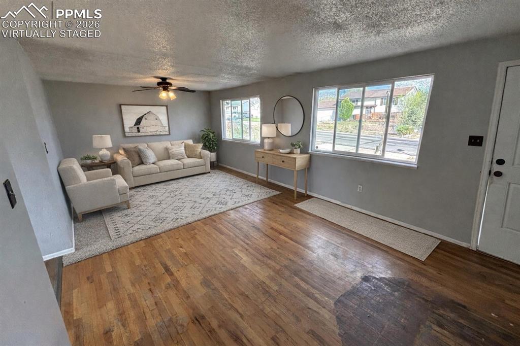 Image 2 of 27: Virtually Staged Living Room