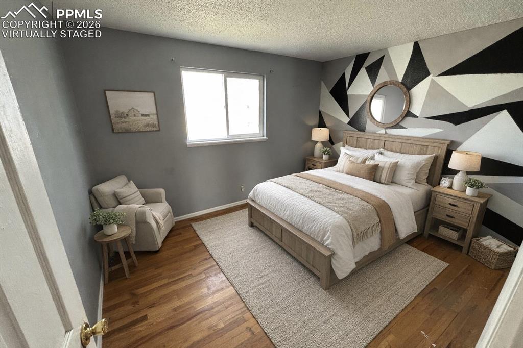 Image 6 of 27: Virtually Staged Bedroom #2