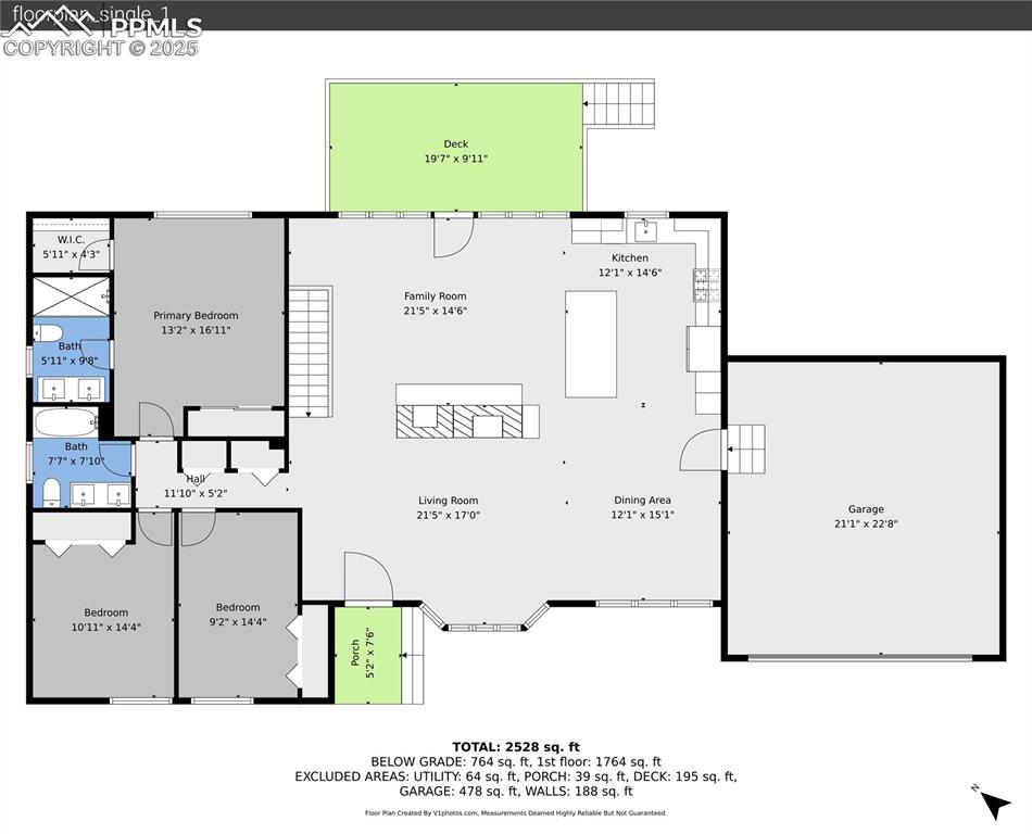 Image 39 of 40: View of floor plan / room layout
