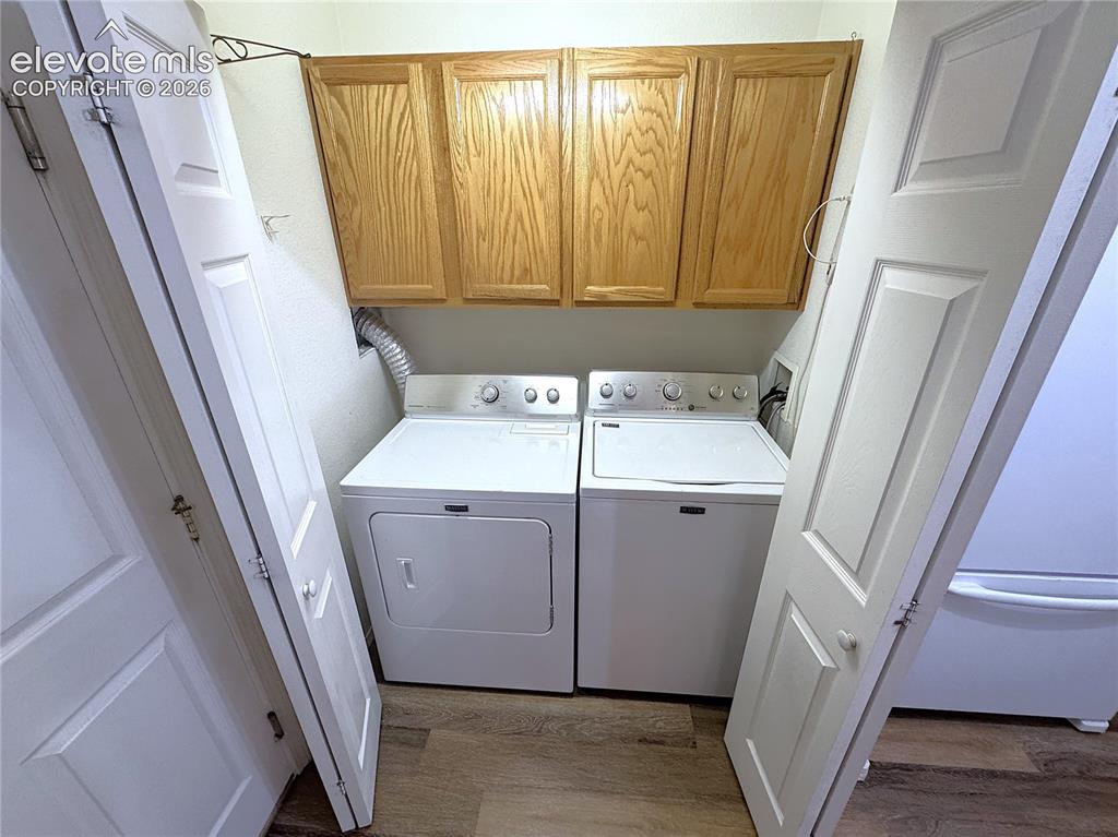 Image 12 of 49: Washer and Dryer included