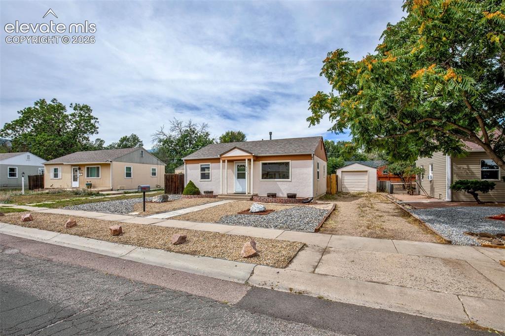 Image 1 of 40: Large lot and a detached 1 car garage.