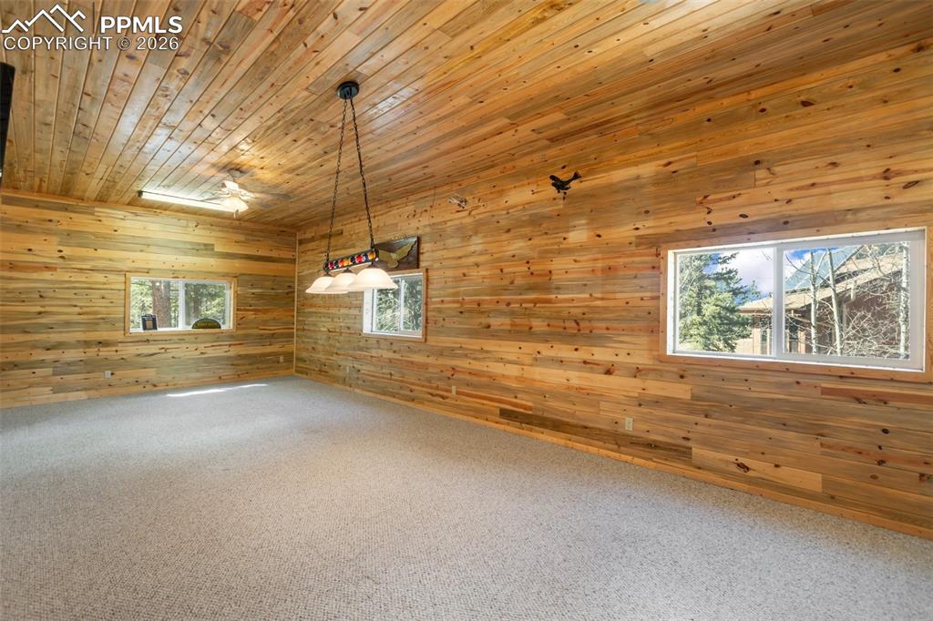 Image 28 of 43: Basement family room 