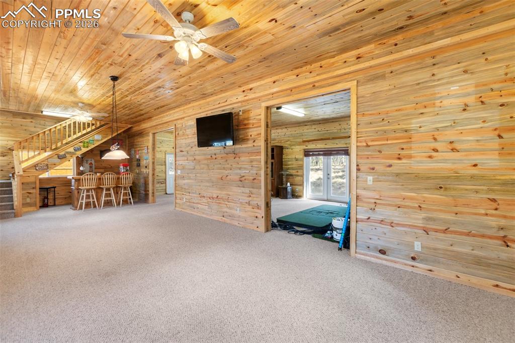 Image 30 of 43: Basement bedroom