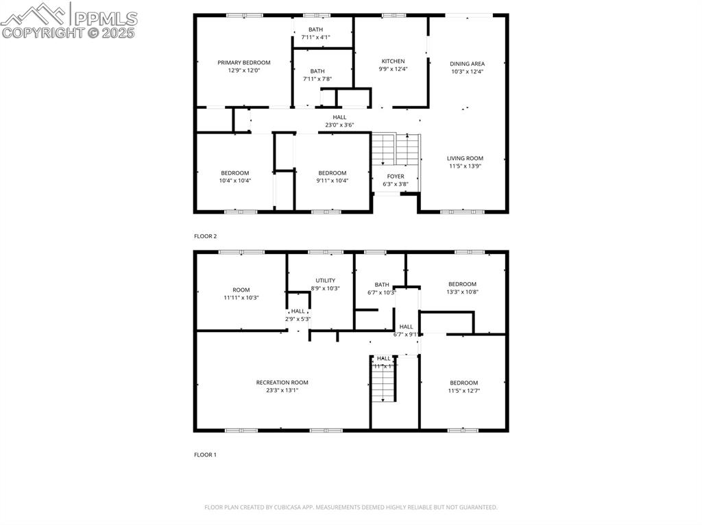 Image 26 of 26: View of floor plan / room layout