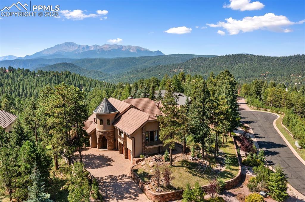 Image 2 of 50: Pikes Peak Views from the home