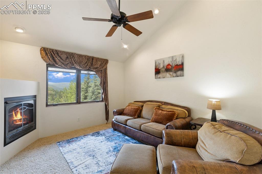 Image 30 of 50: Upper level family room