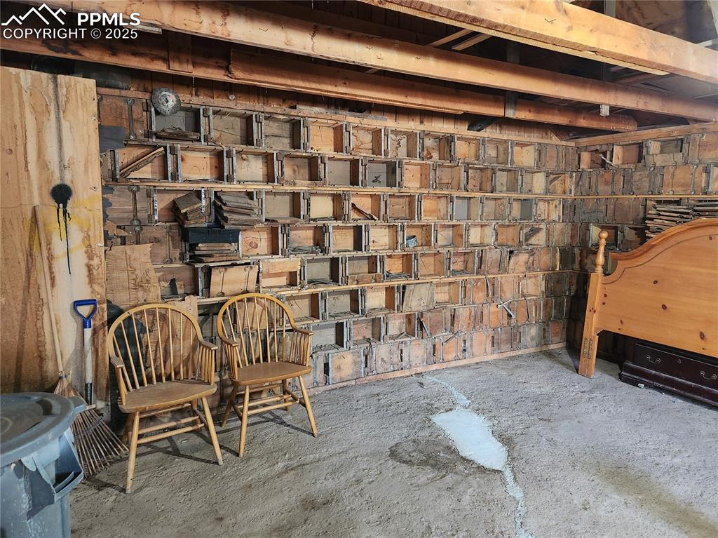 Image 25 of 34: Great storage options in garage for workshop and tools