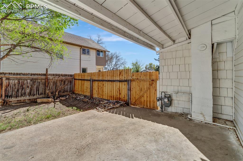 Image 6 of 34: Newer Fence Portions in Fully Fenced Backyard