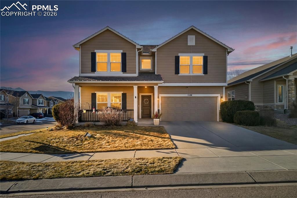 Caption: Front of Structure