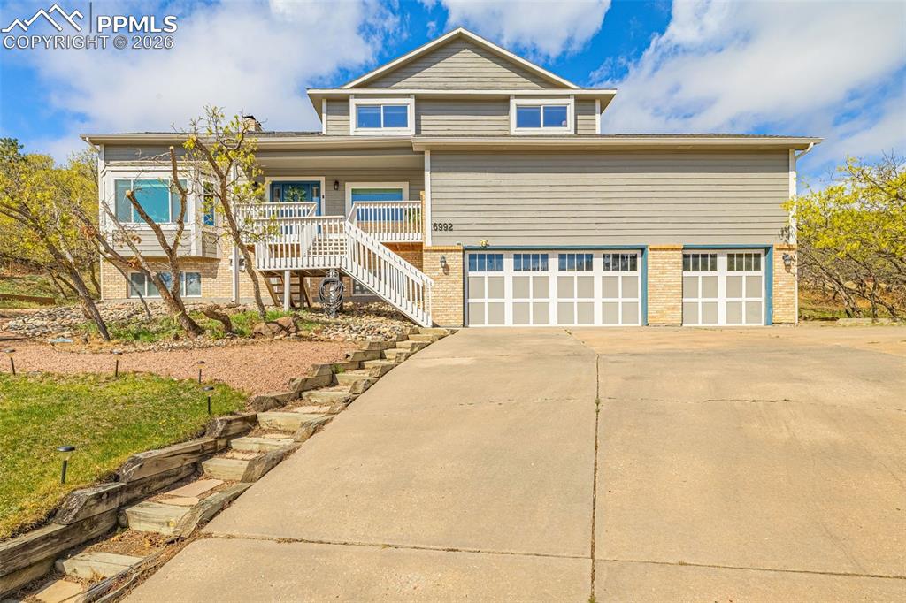 Caption: Front of Structure