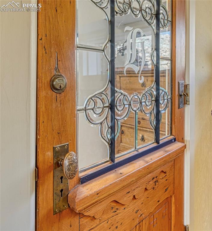 Image 28 of 37: Historic door