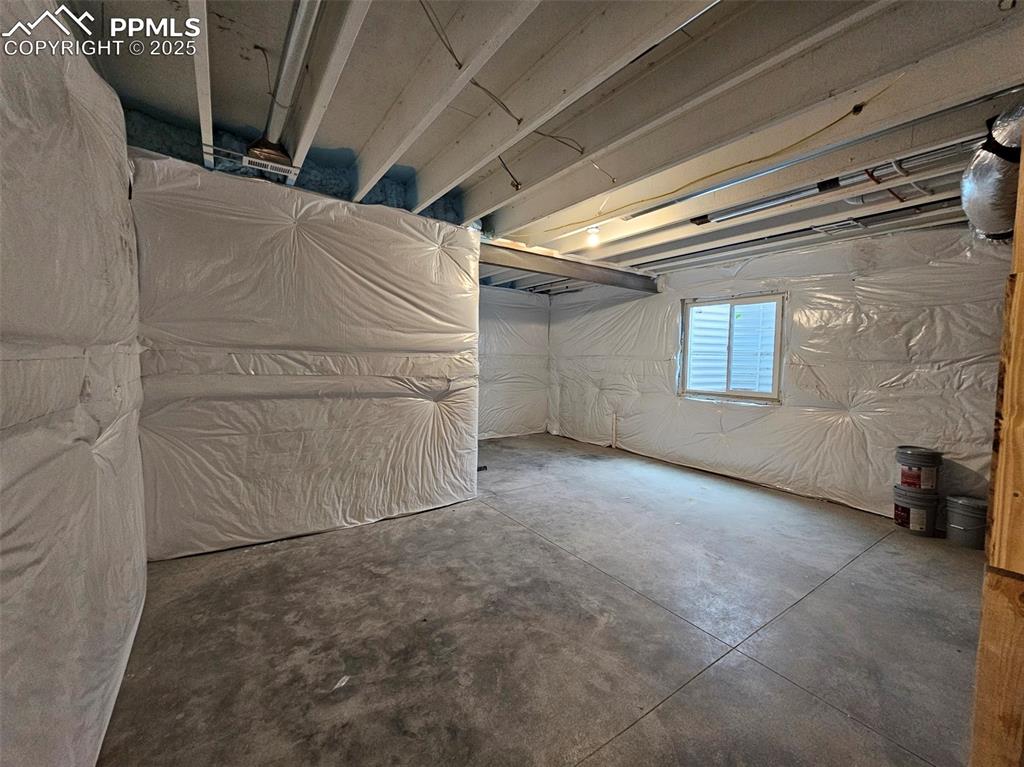 Image 22 of 24: Unfinished storage space