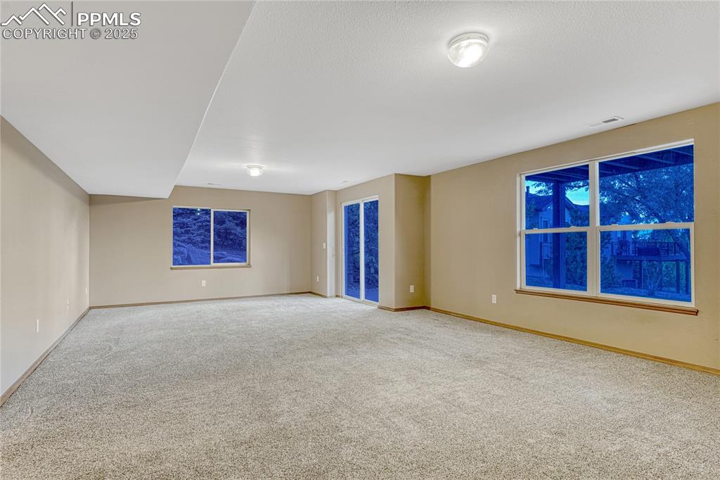 Image 36 of 50: Walkout Basement Rec Rm