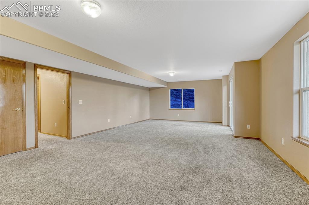 Image 37 of 50: Walkout Basement Rec Rm