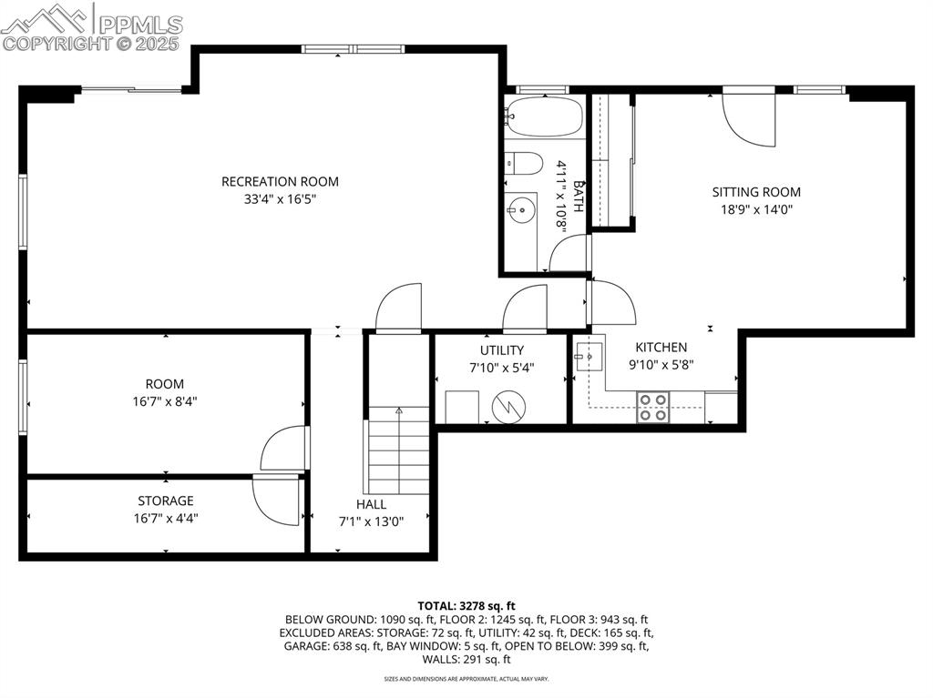 Image 8 of 50: Basement Level Floor plan