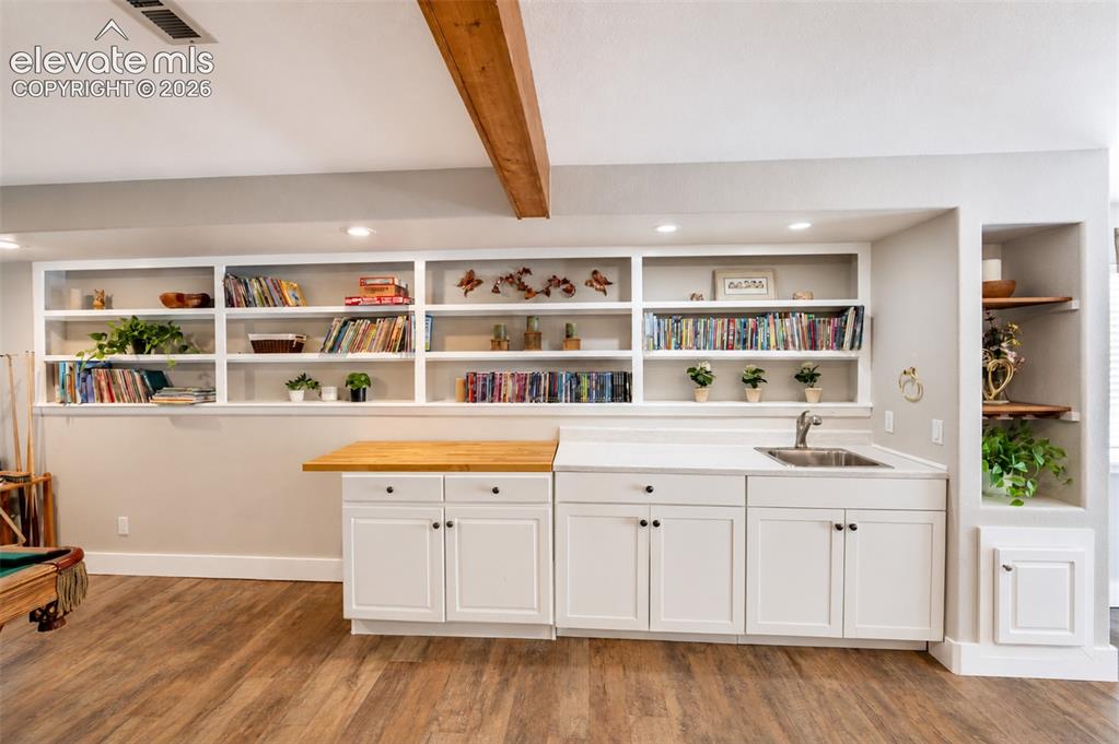 Image 32 of 50: Entertainment/game room - basement