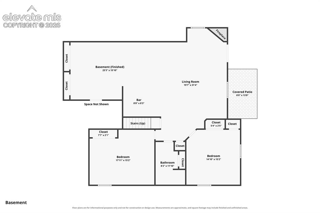 Image 50 of 50: Basement floor plan