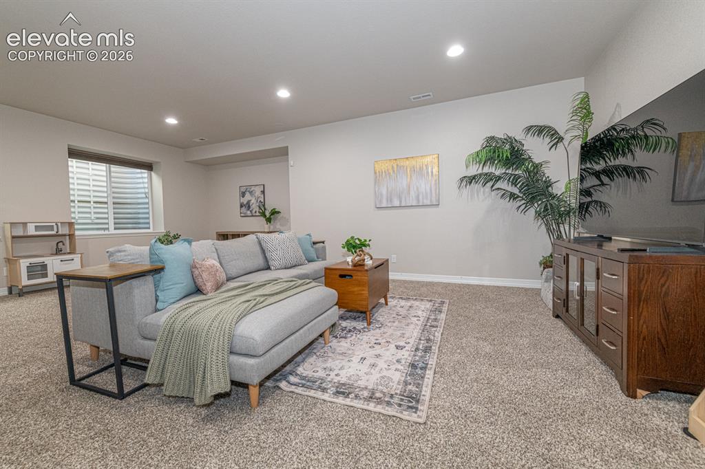 Image 33 of 48: Basement Family Room