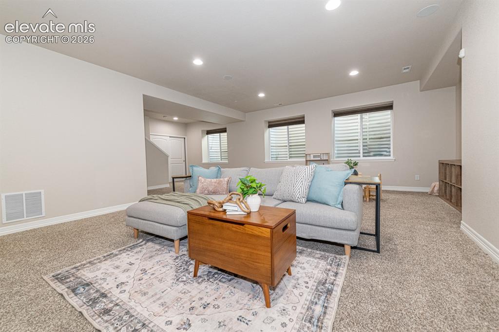 Image 36 of 48: Basement Family Room