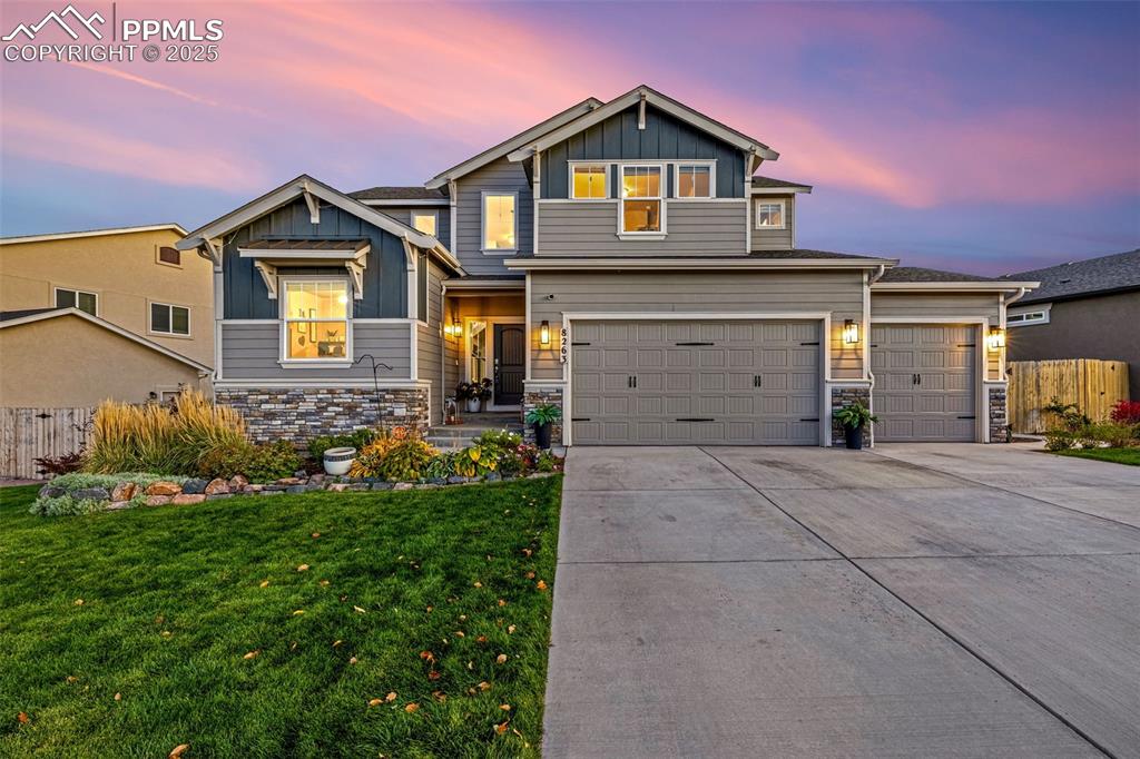 Caption: Front of Structure