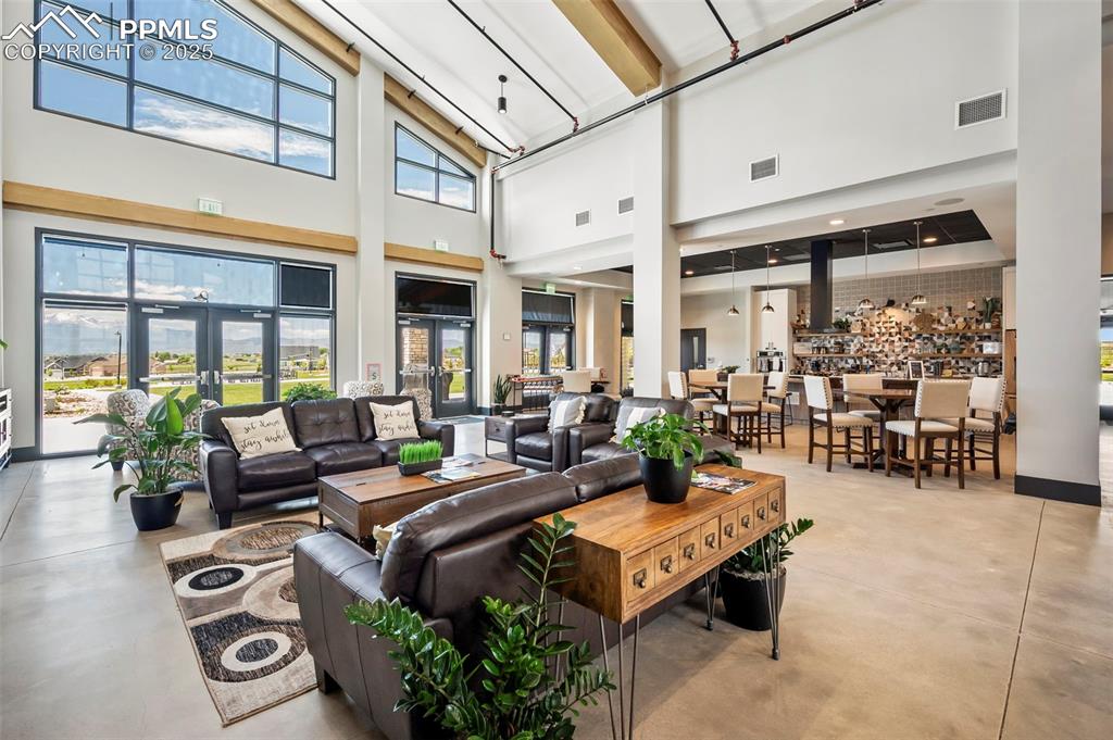 Image 41 of 43: Lobby featuring a high ceiling