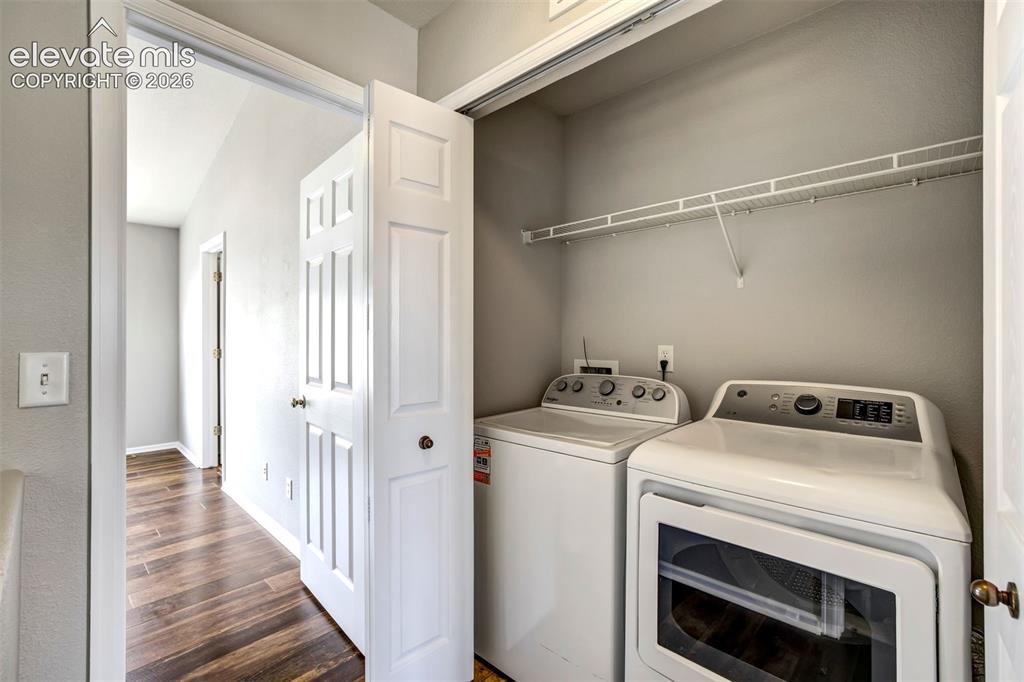 Image 28 of 40: Laundry on the same level as the bedrooms. Hallelujah. 