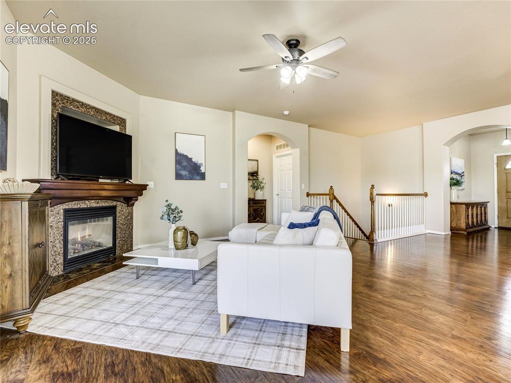 Image 7 of 29: Main level primary suite offers comfort and convenience