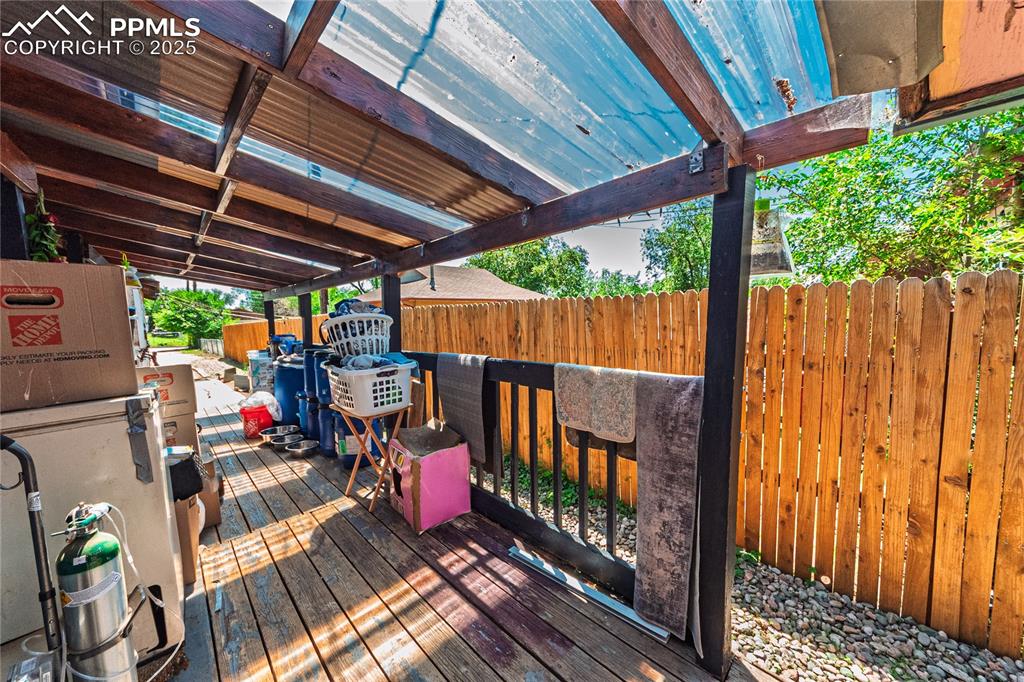 Image 14 of 22: View of deck