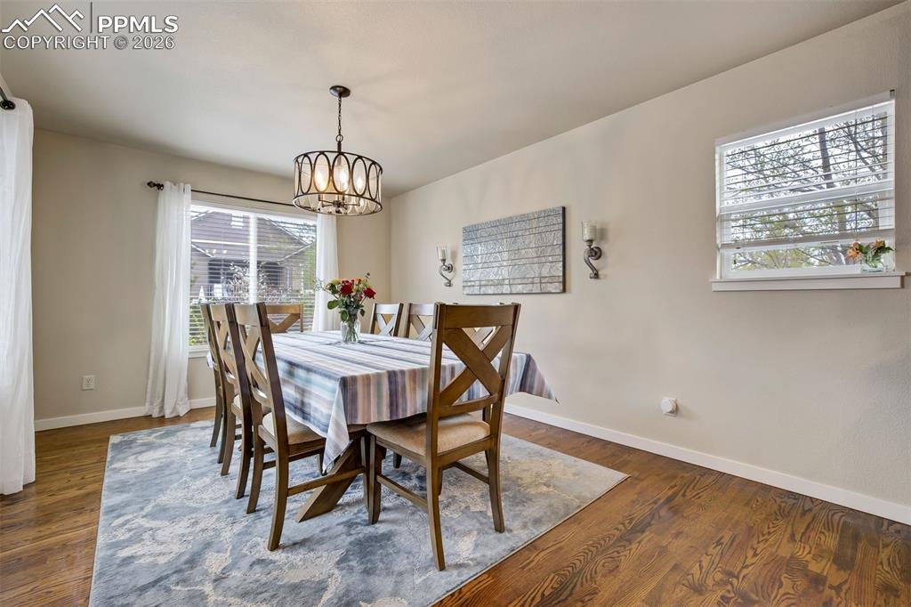 Image 7 of 50: Great dining space right next to the kitchen