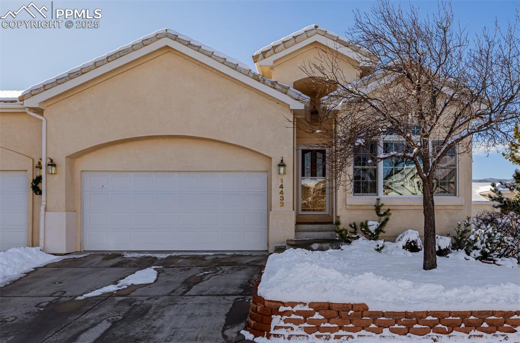 Caption: Front of Structure