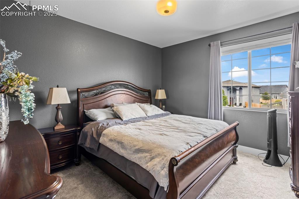 Image 34 of 45: View of carpeted bedroom