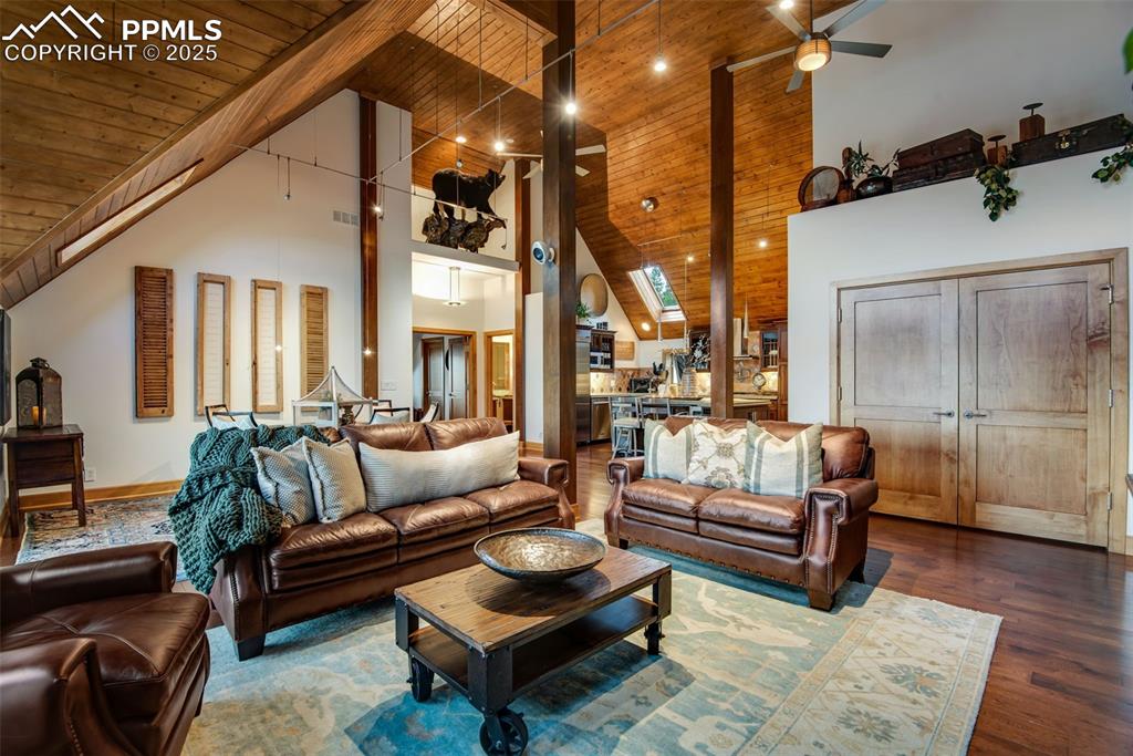 Image 7 of 38: Above the barn is a luxurious, 2-bedroom studio used for family or guests w