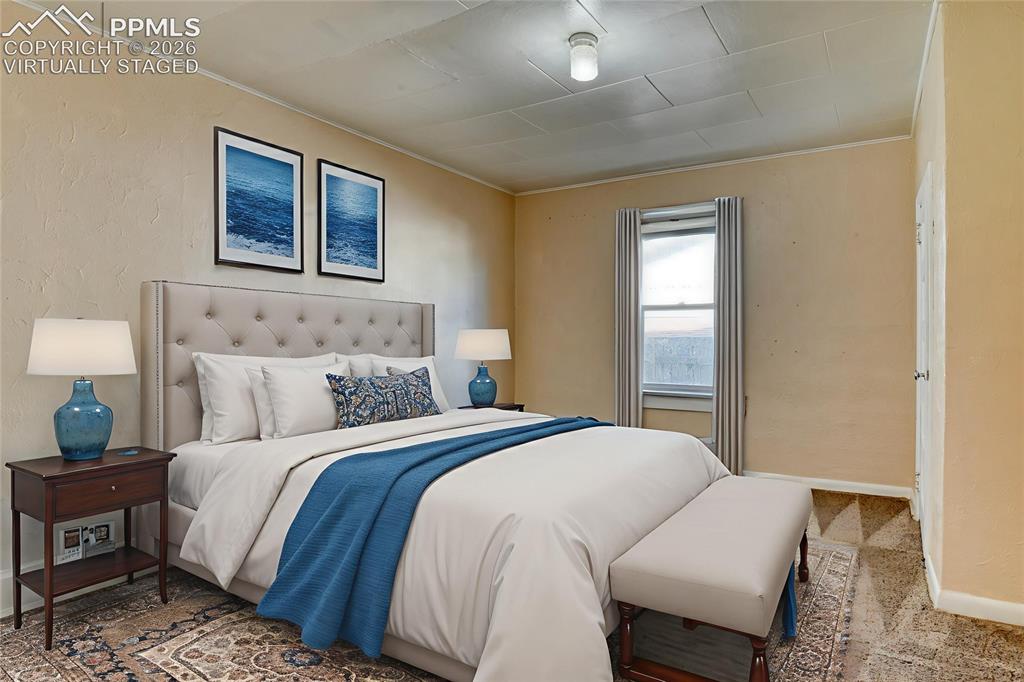 Image 6 of 30: Virtually Staged primary bedroom