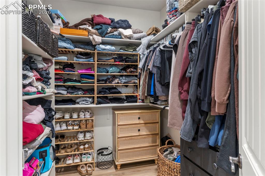 Image 18 of 50: spacious walk in closets in both primary suites