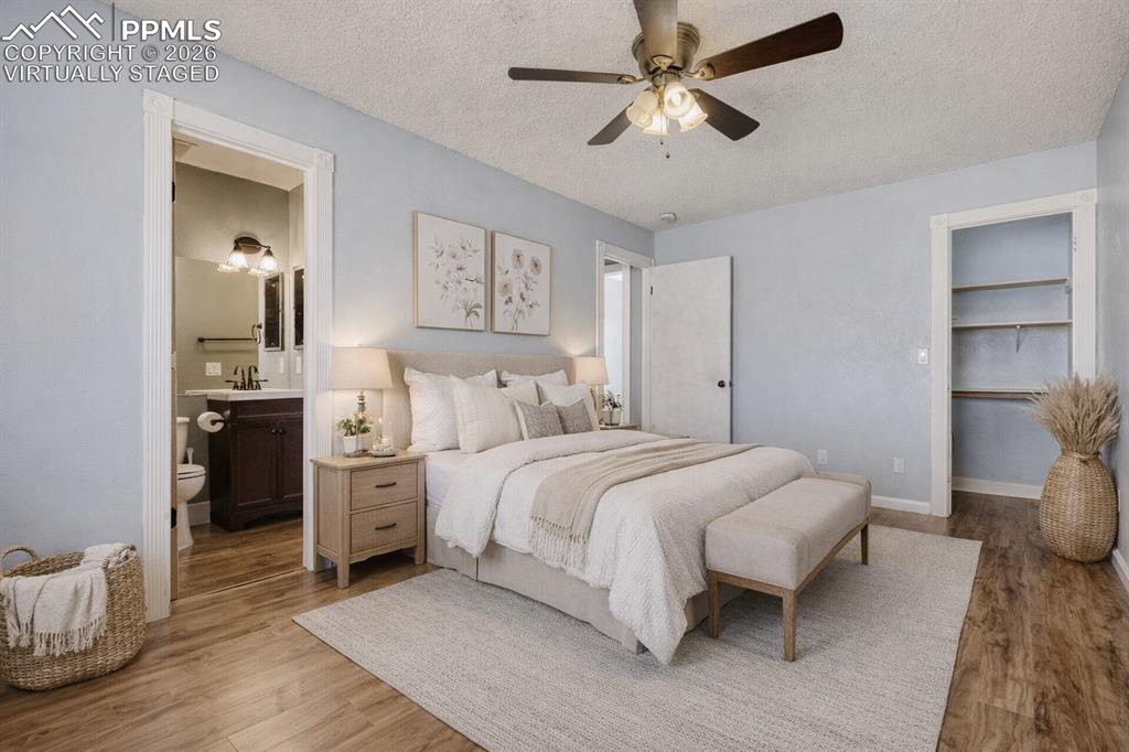 Image 7 of 41: Virtually Staged Primary Bedroom